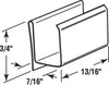 Prime-Line  Bright  Steel  Retainer Clip  For 7/16 inch 6 pk