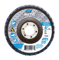 Norton 4-1/2 in. D X 7/8 in. Zirconia Aluminum Oxide Flap Disc 80 Grit 1 pc