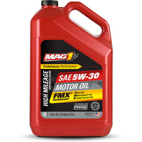 High-Mileage Motor Oil, Synthetic Blend, 5W-30, 5-Qts. (Pack of 3)