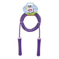 Toysmith Playground Classics Violet Nylon Jump Rope 7 ft. with Pivoting Plastic Handles