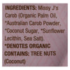 Missy Js - Carob Chips - Vegan - Case of 6 - 8 oz.