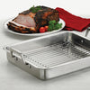 16.5 in Prima Stainless Steel Roasting Pan - Includes Basting Grill