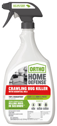 Ortho 0202912 24 Oz Home Defense Crawling Bug Killer With Essential Oils Rtu Spray