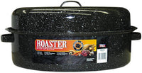 Columbian Home Graniteware Porcelain Enamel Covered Roaster 20 Black (Pack of 4)