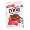 Moo Mini Milk Chocolate With Peanut Butter  - Case of 14 - .07 OZ