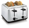 Hamilton Beach Stainless Steel Silver 4 slot Toaster 7.48 in. H X 10.94 in. W X 11.22 in. D