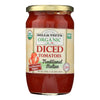 Bella Terra 100% Organic San Marzano Region Diced Plum Tomatoes - Case of 6 - 24 oz