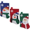 Dyno Assorted Mini Felt Stocking (Pack of 24)