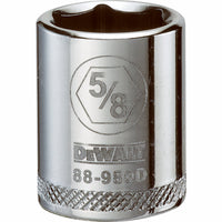 SAE Socket, Shallow, 6-Point, 5/8-In., 3/8-In. Drive