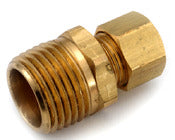 Amc 750068-0612 3/8" X 3/4" Brass Lead Free Connector