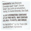 Bark Thins Snacking Dark Chocolate - Almond with Sea Salt - Case of 9 - 10 oz.