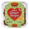 Shasha Bread Organic Spelt Ginger Snap Cookies - Case of 16 - 12 oz