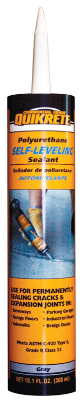 Quikrete Polyurethane Self Leveling Concrete Crack Sealants, 10.1 oz.