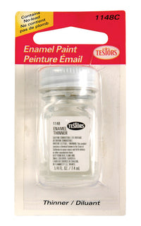 Testors Enamel Thinner 1/4 oz. (Pack of 6)