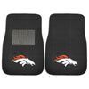 NFL - Denver Broncos Embroidered Car Mat Set - 2 Pieces