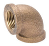 BK Products Southland 3/8 in. FIP Sizes X 3/8 in. D FIP Red Brass 90 Degree Elbow