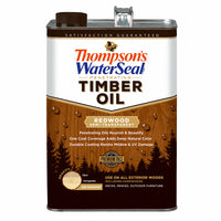 Thompson's WaterSeal Penetrating Timber Oil Semi-Transparent Redwood Penetrating Timber Oil 1 gal (Pack of 4)