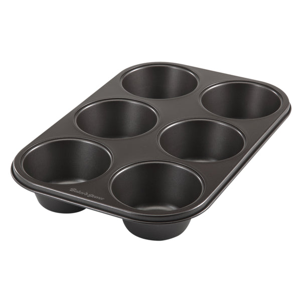 Bakers Secret Muffin Pan, Texas, 6 Cup, Shop