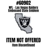 NFL - Las Vegas Raiders Team State Aluminum Emblem