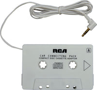 Auto MP3 CD Cassette Adapter, 5-Ft. Cord