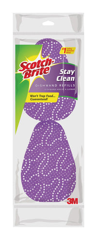 Scotch Brite 483Q-2-7 Stay Clean Dishwand Refills 2 Pack