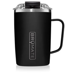 Brumate Toddy 16 Oz Matte Black Bpa Free Insulated Mug 