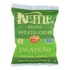 Kettle Brand Potato Chips - Jalapeno - Hot - 1.5 oz - case of 24