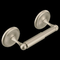 SATIN NICKEL SPRING LOADED PAPER HOLDER