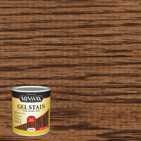 Minwax Transparent Low Luster Hickory Oil-Based Gel Stain 1 Qt.