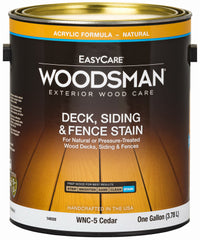 Acrylic Deck, Siding & Fence Stain, Natural Cedar, 1-Gallon (Pack of 2)