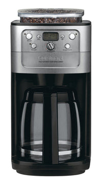 Cuisinart  Brew Central  12 cups Black/Silver  Coffee Maker