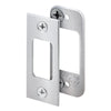 Prime-Line 2.75 in. H X 1.125 in. L Brushed Stainless Steel Steel High Security Deadbolt Strike