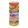 Santa Barbara Stuffed Olives - Garlic and Jalapeno Double Stuffed - Case of 6 - 5 oz.