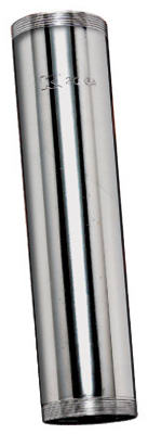 Threaded Drain Tube, Chrome-Plated, 1-1/4 x 12-In.