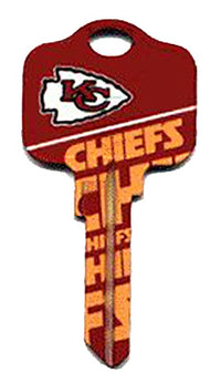 KW1 Chiefs Team Key (Pack of 5)