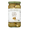 Jeff's Natural Jeff's Natural Garlic Stuffed Olives - Garlic Stuffed Olives - Case of 6 - 7.5 oz.