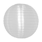 Asian Import Store Distribution 14nyl-Wh 14 White Nylon Lantern