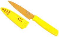 Kuhn Rikon 2816 4" Blade Yellow Paring Knife