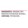 Woodstock Organic Pistachios, Dry Roasted and Unsalted - Case of 8 - 7 OZ