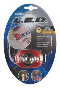 Dorcy  25 lumens Assorted  LED  Headlight  CR2032 Battery