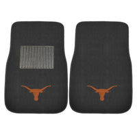 University of Texas Embroidered Car Mat Set - 2 Pieces