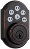 Kwikset SmartKey Venetian Bronze Metal Electronic Deadbolt