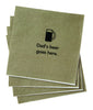 Hallmark Dads Beer Goes Here Napkins Paper 20 pk (Pack of 4)