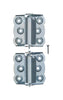 2-Pack 2-3/4-Inch Self-Closing Hinge