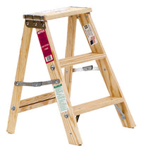 Michigan Ladder  24 in. H Wood  Step Ladder  Type III  200 lb.