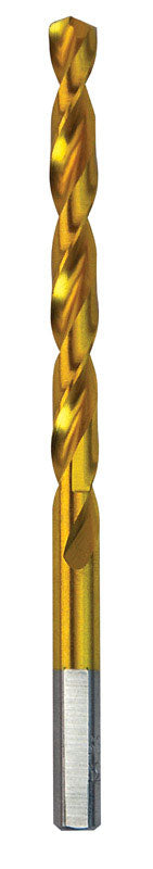 Milwaukee  Thunderbolt  21/64 in.  x 4-5/8 in. L High Speed Steel  Drill Bit  1 pc.