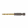 DeWalt 1/8 in. X 2-5/8 in. L Titanium Drill Bit 2 pk