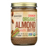 Woodstock Unsalted Organic Crunchy Dry Roasted Almond Butter - 1 Each 1 - 16 OZ