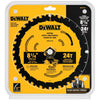 DeWalt 8-1/4 in. D X 5/8 in. Tungsten Carbide Circular Saw Blade 24 teeth 1 pk