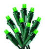 Celebrations LED Micro/5mm Green 50 ct String Christmas Lights 12 ft.